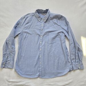 GAP Blue Button-down Shirt 100% Cotton Women's Size XL